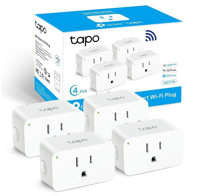 TP-Link Tapo Smart Plug Mini 15A, Smart Home Wi-Fi Plug